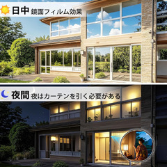 90x400cm　遮光シート 遮光フィルム 窓ガラス目隠しの画像