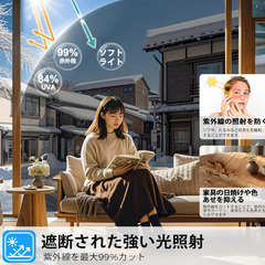 90x400cm　遮光シート 遮光フィルム 窓ガラス目隠しの画像