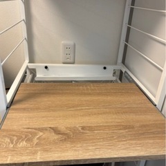 キッチン　棚　収納の画像