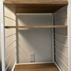 キッチン　棚　収納の画像