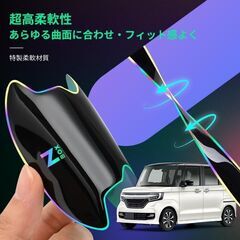 未使用 社外品 N-BOXカスタム 全シリーズ ドアハンドルプロテクター ホログラム 8枚セット 傷防止 傷隠し 防水 滑り止めの画像