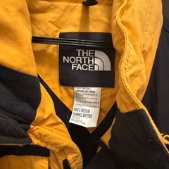 THE NORTH FACE マウンテンジャケット イエロー ブラック上下セットの画像