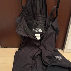 THE NORTH FACE マウンテンジャケット イエロー ブラック上下セットの画像