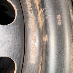 BRIDGESTONE　スタッドレスタイヤ ＋15インチ ホイールの画像