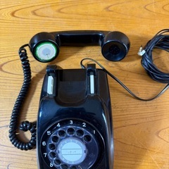 レトロ！懐かしの黒電話！ジャンク品扱い！の画像
