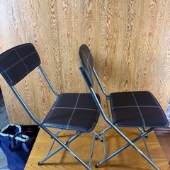 パイプ椅子！2個セット品！の画像