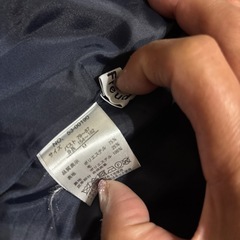 Freude ダッフルコート ネイビー フード付き の画像