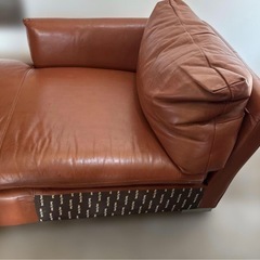 12/6までアクタス　本革ソファ　five by fiveの画像