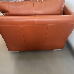 12/6までアクタス　本革ソファ　five by fiveの画像
