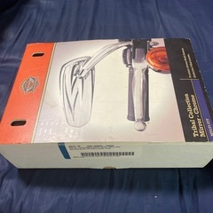 ハーレーメッキミラー　右側新品　左側中古の画像