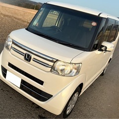 車検が長い⁉️ホンダ‼️N-BOX‼️燃費良しℓ20以上⁉️溝あり国産スタッドレス付‼️の画像