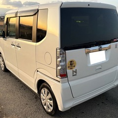 車検が長い⁉️ホンダ‼️N-BOX‼️燃費良しℓ20以上⁉️溝あり国産スタッドレス付‼️の画像