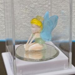 ティンカーベル ガラス フィギュア 置物 ディズニー Tinkerbellの画像