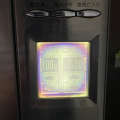 シャープオーブンレンジの画像