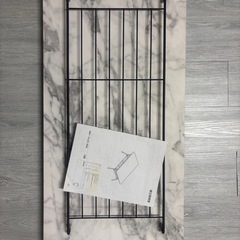 ニトリ　折りたたみ　ローテーブル　大理石の画像