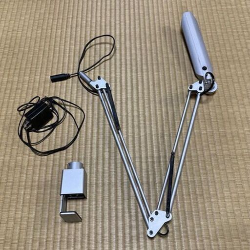 中古山田照明Z−LIGHTZ−20SLシルバーLED照明スタンドライト2011年製