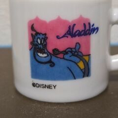 アラジン Aladdin ミニチュア マグカップ Yujin ジーニーディズニーの画像
