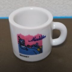 アラジン Aladdin ミニチュア マグカップ Yujin ジーニーディズニーの画像