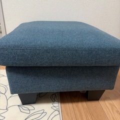 オットマン　ネイビーの画像