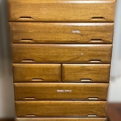 木製タンス3台の画像