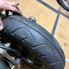 HF05 リード90 フロント周り　サスペンション　ジャイロの画像