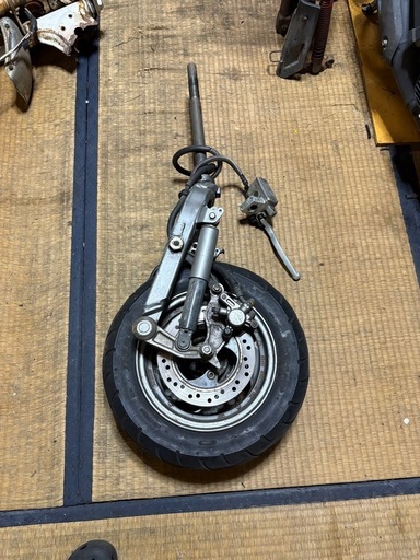 HF05 リード90 フロント周り　サスペンション　ジャイロ