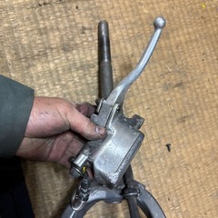 HF05 リード90 フロント周り　サスペンション　ジャイロの画像