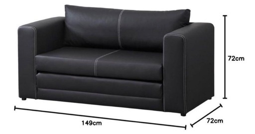 IKEA ASKEBY アスケビー2名掛けソファソファベッド (mi) 中津川の