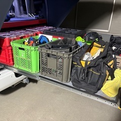 値下げします！ハイエース　スライドレール　ほぼ新品です　の画像