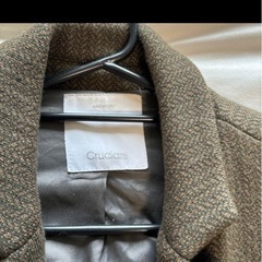 ★ほぼ新品！定価約50万　イタリア　Cruciani ハンドメイドニットコート★の画像