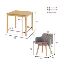 ダイニングテーブルセットの画像