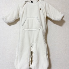 Baby GAP 防寒着　2way　カバーオール　新生児　モコモコの画像