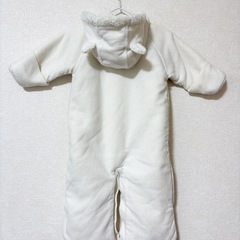 Baby GAP 防寒着　2way　カバーオール　新生児　モコモコの画像