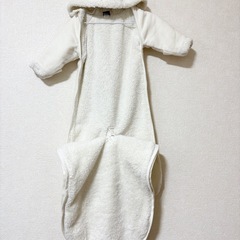 Baby GAP 防寒着　2way　カバーオール　新生児　モコモコの画像