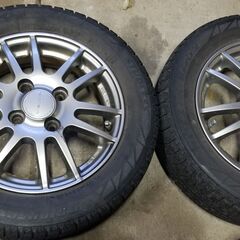 軽用★中古アルミホイール★4JJ / 13インチ / PCD100 / OFF＋42　※タイヤは使えません※の画像