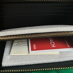 COACH 長財布　ブラック　の画像