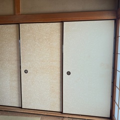 ふすま3枚組。の画像