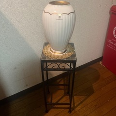 花瓶立て　花瓶3点　花瓶敷2枚の画像