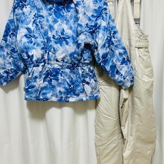 latignes スキーウェア　オーバーオールセットの画像