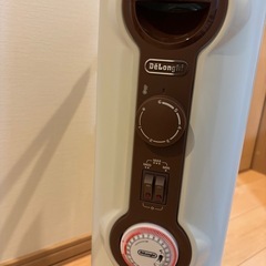 【専用トップハンガー付】DeLonghi オイルヒーター JR0812-BRの画像