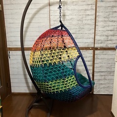 ハンギングチェアの画像