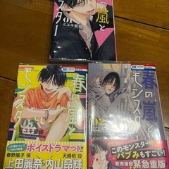 【セット】春の嵐とモンスター1.2.3巻【美品】の画像