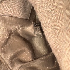 【ダウン70%フェザー30%】Ungrid リアルファー　ツイード　ロングダウンの画像