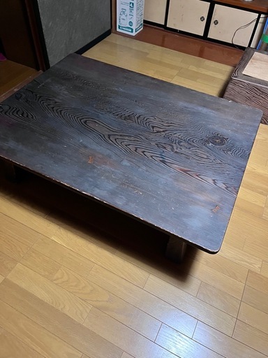 和風座敷机 (かずくん) 浜松のテーブル《座卓、ローテーブル》の中古