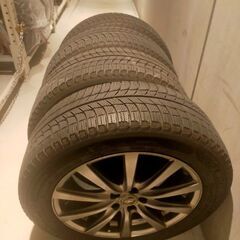 中古スタッドレスタイヤ225/55R17ミシュランの画像