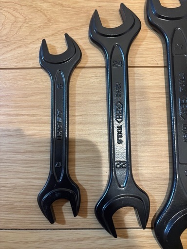両口スパナ　工具　8〜46