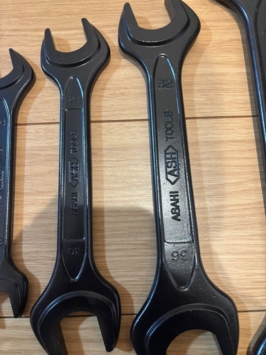 両口スパナ　工具　8〜46