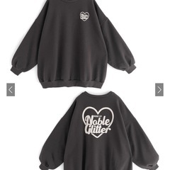 【GRL】【美品】ハートロゴプリント裏起毛スウェット［pm289a］の画像