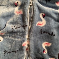 80cm もこもこオーバーオールの画像