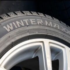 ダンロップ　DUNLOP　スタッドレス　225　50　18　4本　バリ山　BMW　X１　の画像